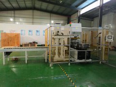 Sector lamination crimping machine
